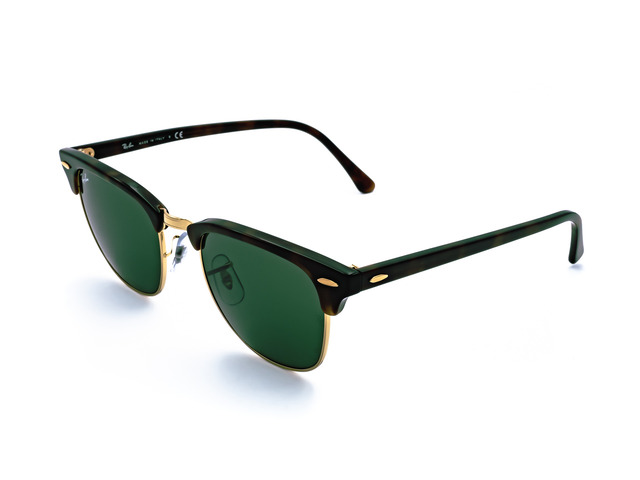 Сонцезахисні окуляри Ray-Ban Clubmaster RB 3016 W0365 51 мм. TINTED GREEN. Фото 2