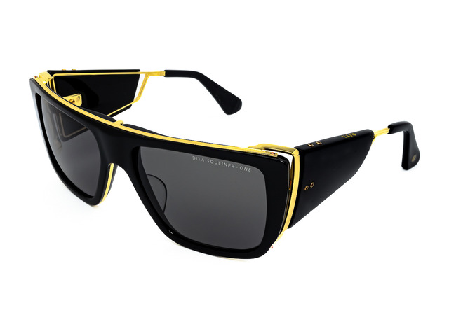 Сонцезахисні окуляри DITA DTS-127-56-01 // BLK-GLD 56 мм. GRADIENT GREY. Фото 2
