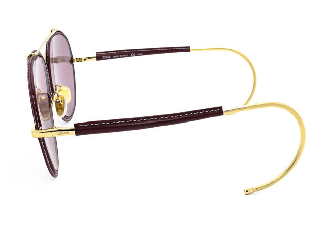 Сонцезахисні окуляри CHLOE CH0080S 002 62мм. TINTED BURGUNDY. Фото 3