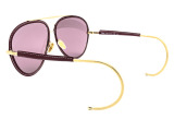 Сонцезахисні окуляри CHLOE CH0080S 002 62мм. TINTED BURGUNDY. Фото 4