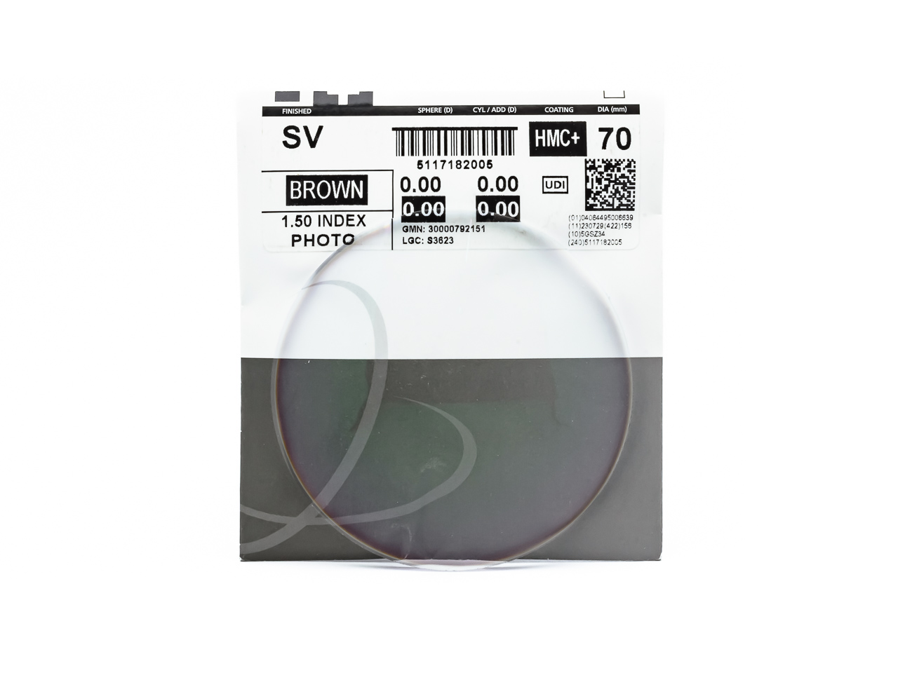 ᐉ Лінзи для окулярів SYNCHRONY SV 1.5 PHOTO BROWN HMC - придбати