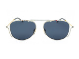 Сонцезахисні окуляри THOM BROWNE TBS 917A 01 // SLV-GLD 56 мм. TINTED GREY 