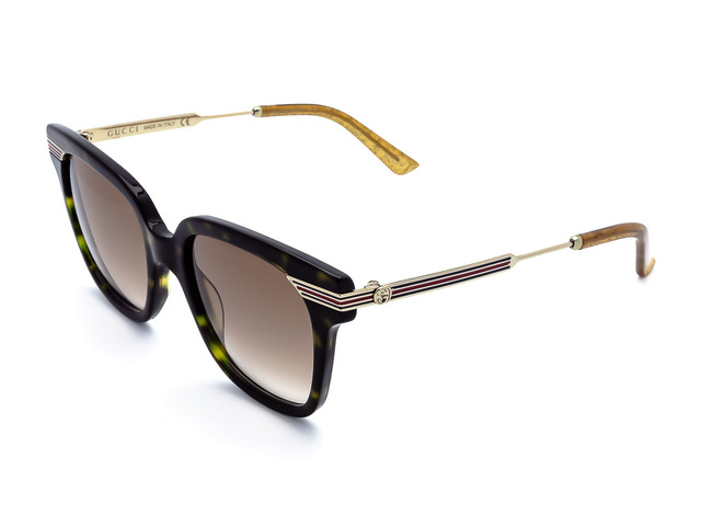 Сонцезахисні окуляри GUCCI GG 0284O 002 50 мм. GRADIENT BROWN. Фото 2
