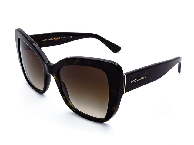 Сонцезахисні окуляри DOLCE & GABBANA DG 4348 502/13 54 мм. GRADIENT BROWN. Фото 2