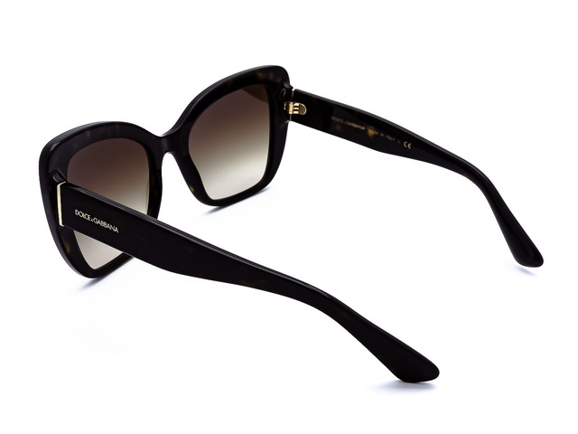 Сонцезахисні окуляри DOLCE & GABBANA DG 4348 502/13 54 мм. GRADIENT BROWN. Фото 4