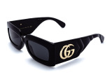 Сонцезахисні окуляри GUCCI GG 0811S 001 53 мм. TINTED GREY. Фото 2