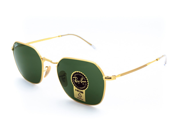 Сонцезахисні окуляри Ray-Ban Jim RB 3694 001/31 53 мм. TINTED GREEN. Фото 2