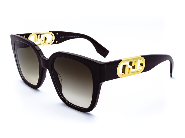 Сонцезахисні окуляри FENDI FE40063I 50F 54 мм. GRADIENT BROWN. Фото 2
