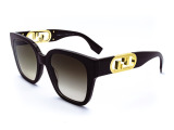 Сонцезахисні окуляри FENDI FE40063I 50F 54 мм. GRADIENT BROWN. Фото 2
