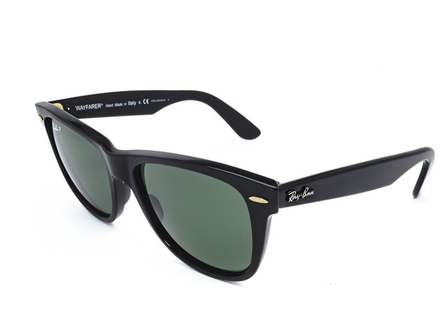 Сонцезахисні окуляри Ray-Ban Original Wayfarer RB 2140 901/58  54мм. TINTED GREEN POLAR. Фото 2
