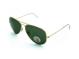 Сонцезахисні окуляри Ray-Ban Aviator Large Metal RB3025 001/58 58мм. TINTED GREEN POLAR. Фото 2