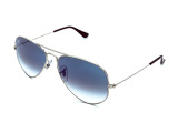 Сонцезахисні окуляри Ray-Ban Aviator Large Metal RB 3025 003/3F 55 мм. GRADIENT BLUE. Фото 2