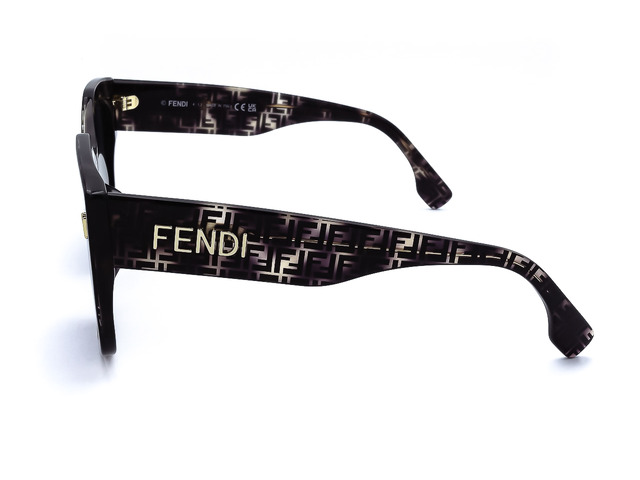 Сонцезахисні окуляри FENDI FE40017F 55B 56 мм. GRADIENT GREY. Фото 3
