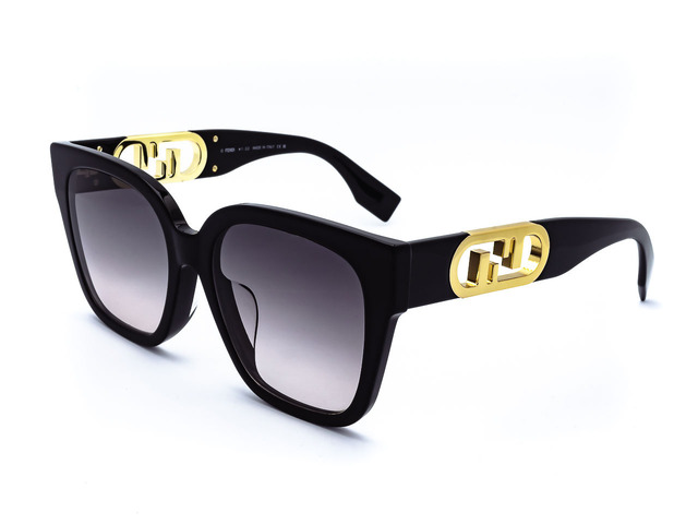 Сонцезахисні окуляри FENDI FE40063F 01B 55 мм. GRADIENT GREY . Фото 2