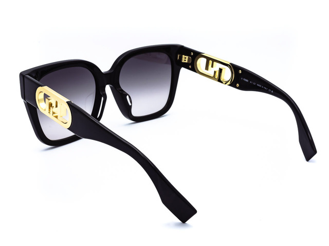 Сонцезахисні окуляри FENDI FE40063F 01B 55 мм. GRADIENT GREY . Фото 4