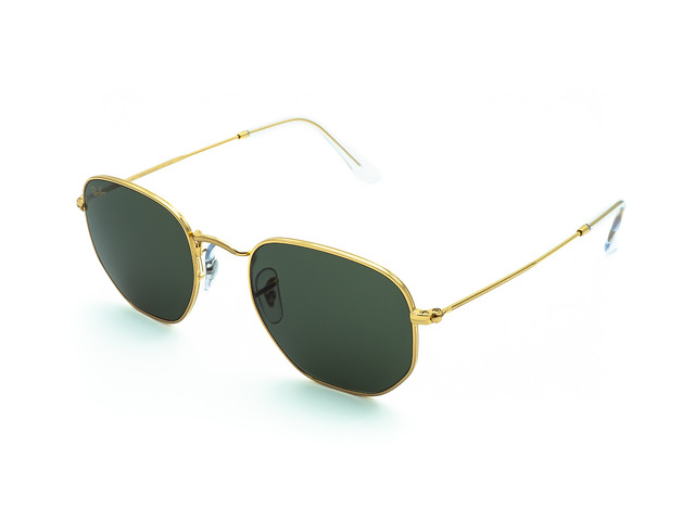 Сонцезахисні окуляри Ray-Ban Hexagonal RB 3548 9196/31 51 мм. TINTED GREEN. Фото 2