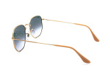 Сонцезахисні окуляри Ray-Ban Hexagonal RB 3548 001/3F 51 мм. GRADIENT LIGHT BLUE. Фото 4