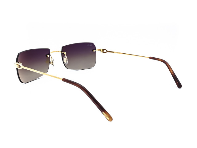 Сонцезахисні окуляри Cartier CT0006RS 001 56мм. GRADIENT BROWN. Фото 4
