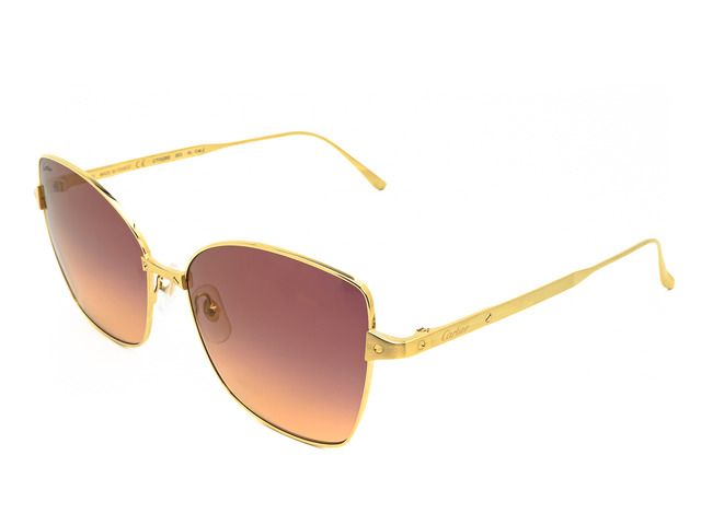 Сонцезахисні окуляри Cartier CT0328S 003 59 мм. GRADIENT PINK GOLD. Фото 2