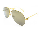 Сонцезахисні окуляри Cartier CT0110S 007 62мм. MIRROR GOLD. Фото 2