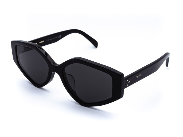 Сонцезахисні окуляри CELINE CL40229F 01A 57 мм. TINTED GREY. Фото 2