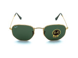 Сонцезахисні окуляри Ray-Ban Hexagonal Flat Lenses RB 3548-N 001 54 мм. TINTED GREEN 