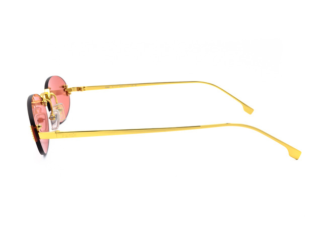 Сонцезахисні окуляри FENDI FE4075US 30S 54 мм. TINTED PINK. Фото 3