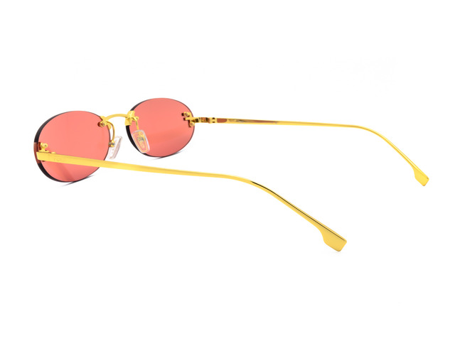 Сонцезахисні окуляри FENDI FE4075US 30S 54 мм. TINTED PINK. Фото 4