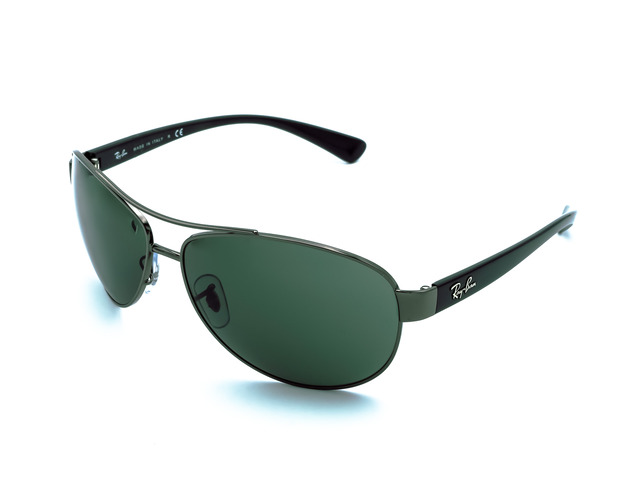 Сонцезахисні окуляри Ray-Ban Active Lifestyle RB 3386 004/71 66 мм. TINTED GREEN. Фото 2