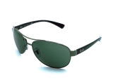 Сонцезахисні окуляри Ray-Ban Active Lifestyle RB 3386 004/71 66 мм. TINTED GREEN. Фото 2